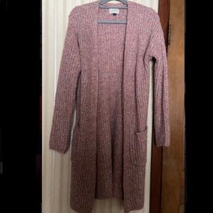 *NEVER WORN* pink cardigan from Macy’s